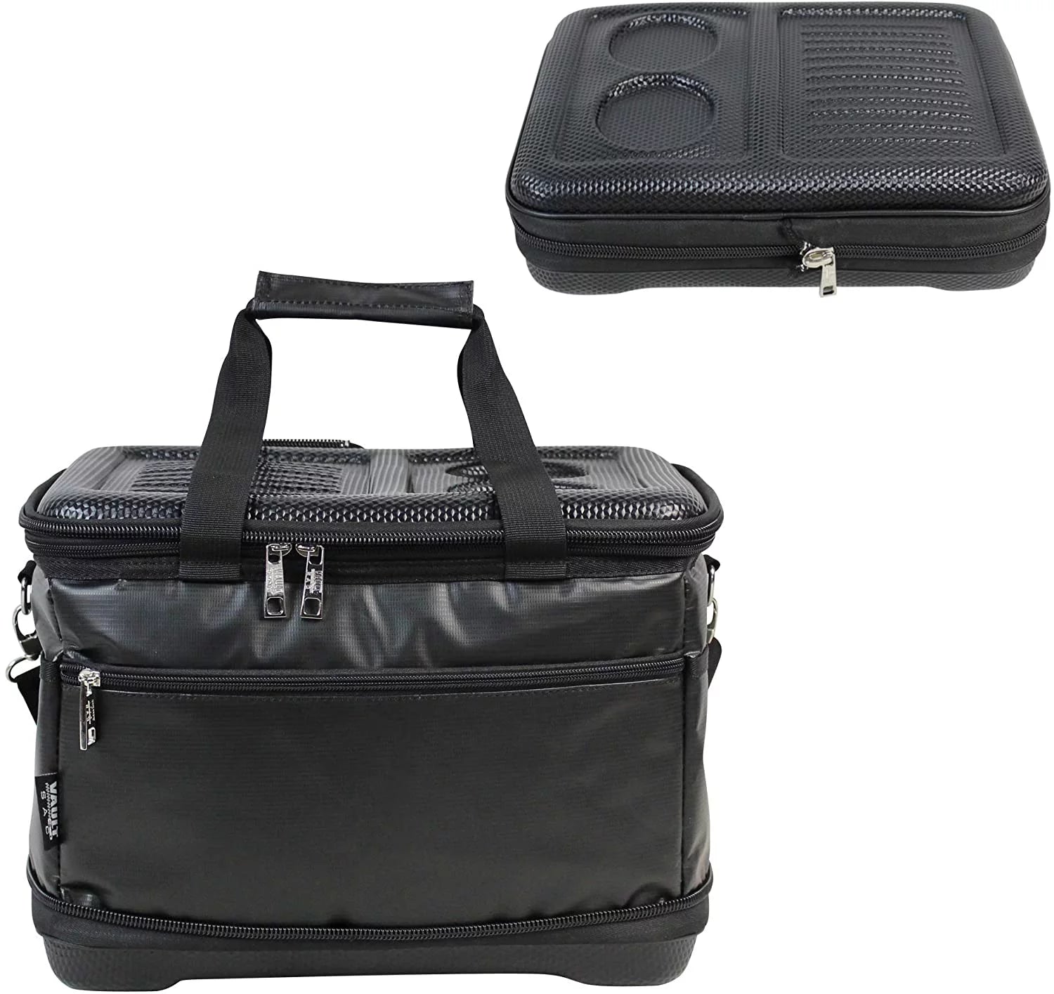 Portable Soft Sided Cooler Bag Collapsable Folding Fully Insulated | 30 Can Capacity | Hard Top and Bottom |