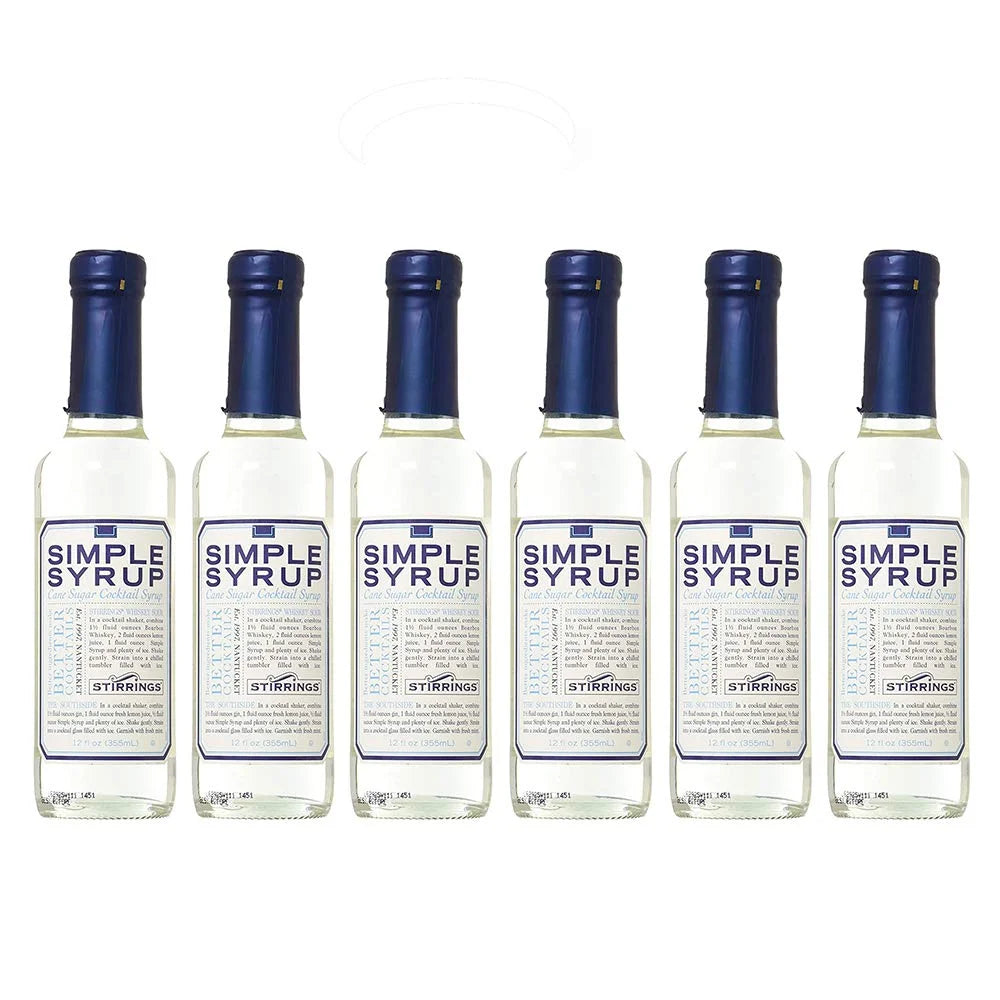 Stirrings, Simple Syrup, 12 Oz (6-pack)