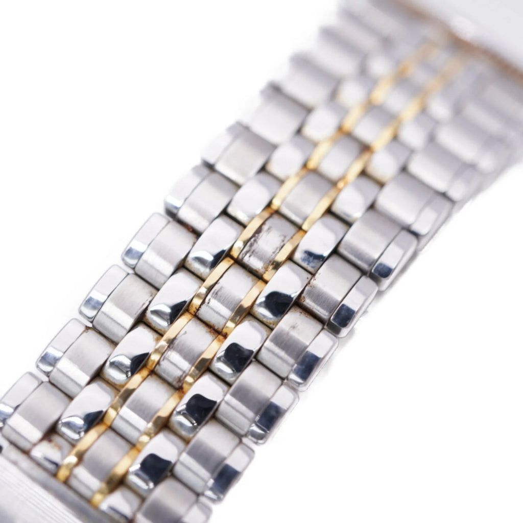Secondhand Seiko Credor Pacific 8J82-6A20 quartz watch K18/SS silver/gold (Fair)