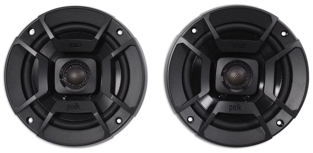 (2) Polk Audio DB522 5.25" 600w Car/Marine/Motorcycle Speakers+Speaker