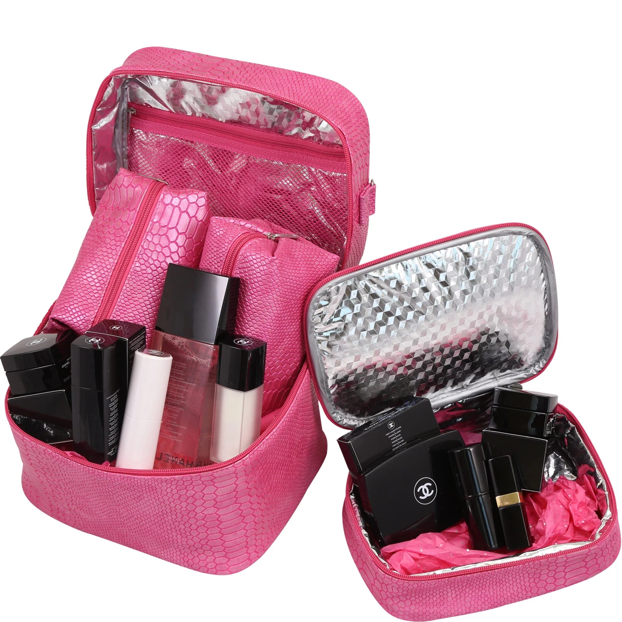 Picnic Gift 7220-CR Mojito-Four In One Insulated Cosmetics Bag, Cork