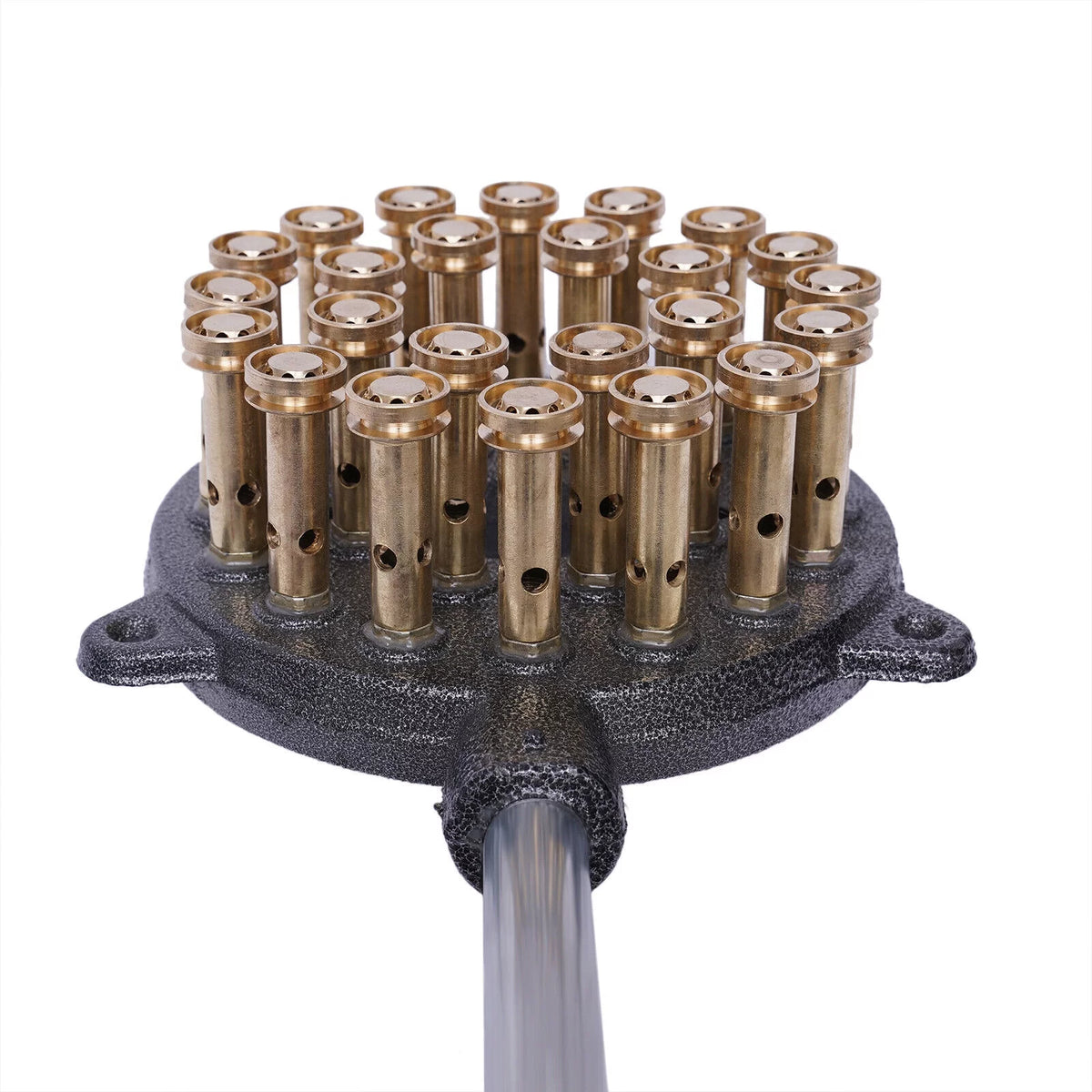Miumaeov 24-Hole Gas Stove Cooker Liquefied Gas Burner High Pressure Wok Gas Camping Stove Cast Iron