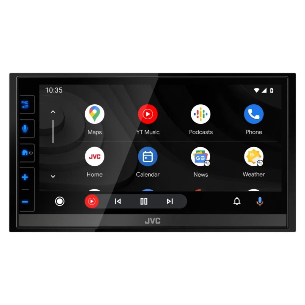 New JVC KW-M785BW 6.8" Shallow-Chassis Multimedia Receiver w/ Backup Bullet Camera