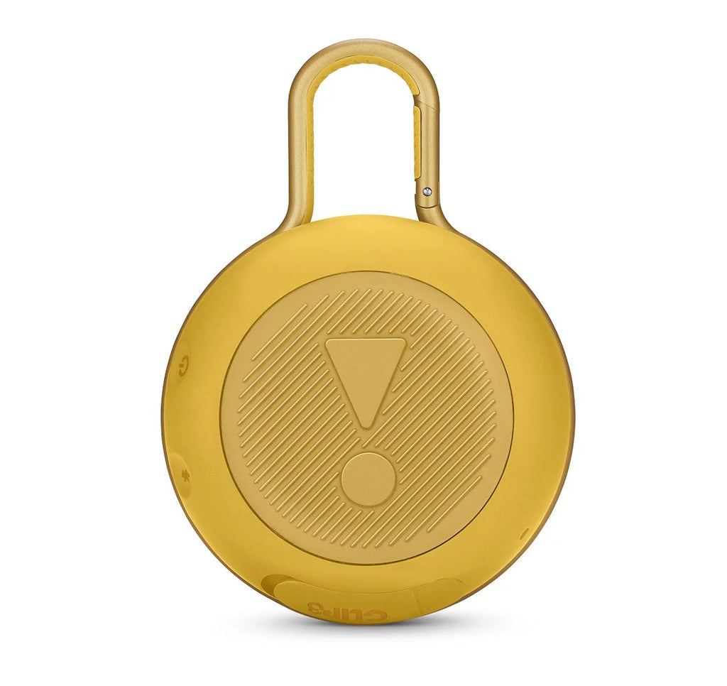 Open Box JBL Clip 3 Mustard Yellow Bluetooth Speaker