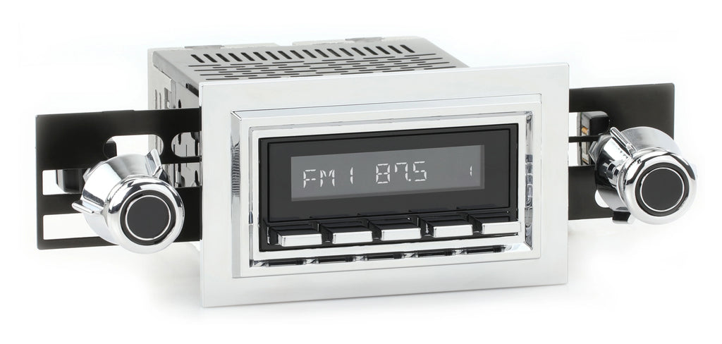 RetroRadio Compatible with 1977-85 Mercury Capri Features Include Bluetooth, AUX, AM/FM LABC-M1-121-55P-75PMC3