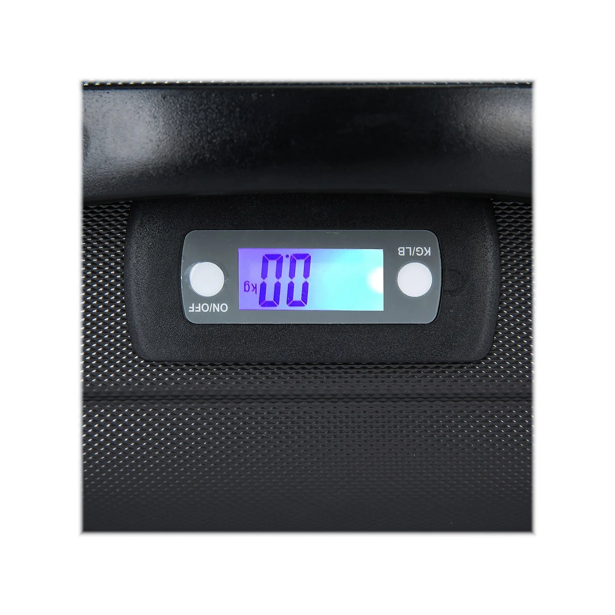 DUKAP Intely 2-Piece Plastic Luggage Set Gray (DKINT0SM-GRE)