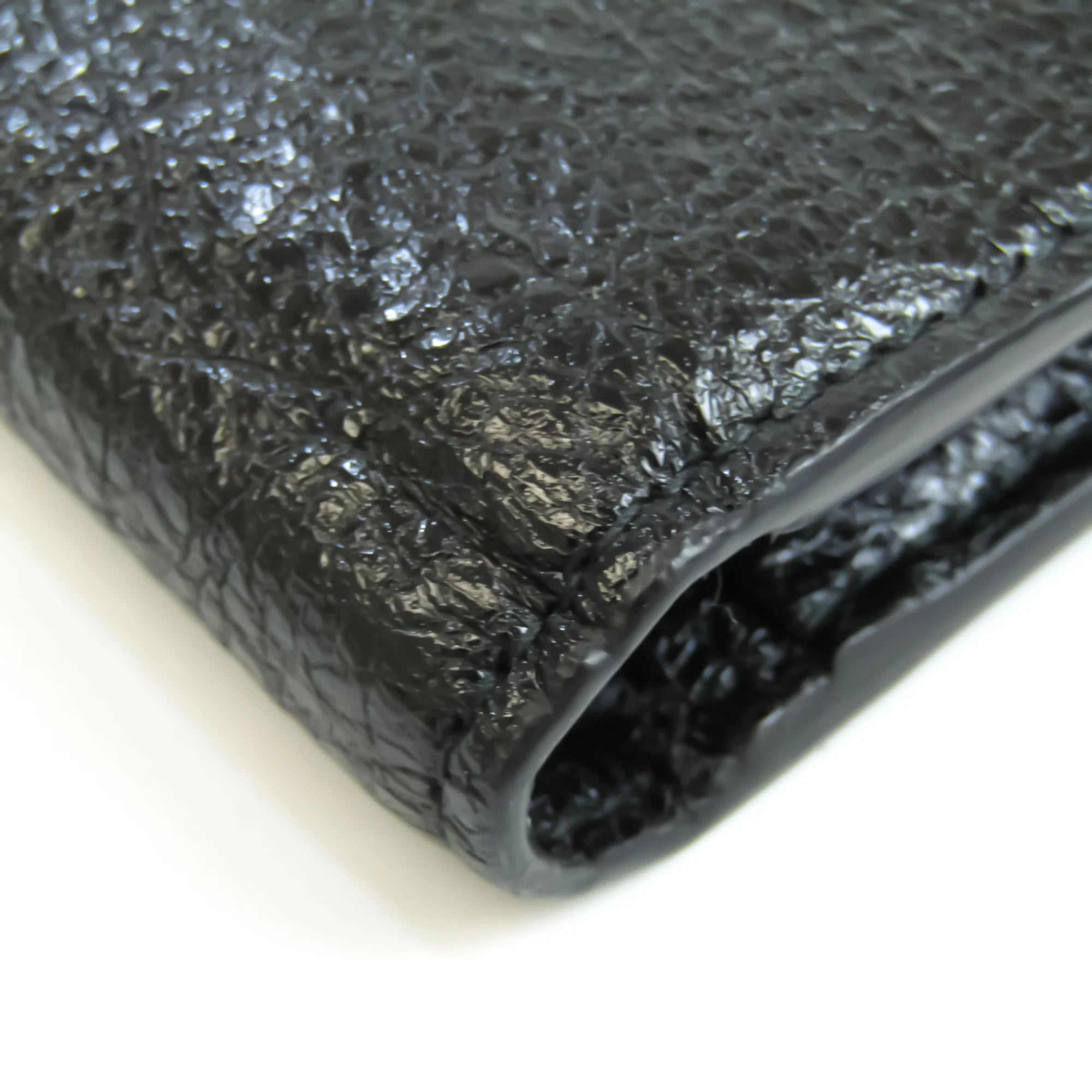 Used Balenciaga 504934 Unisex Leather Wallet (bi-fold) Black (Good)