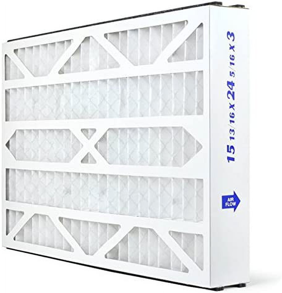 16x25x3 MERV 11 HVAC AC Furnace Air Filter Replacement for Air Bear Trion 255649-101, Allergy 3-Pack, Made in the USA