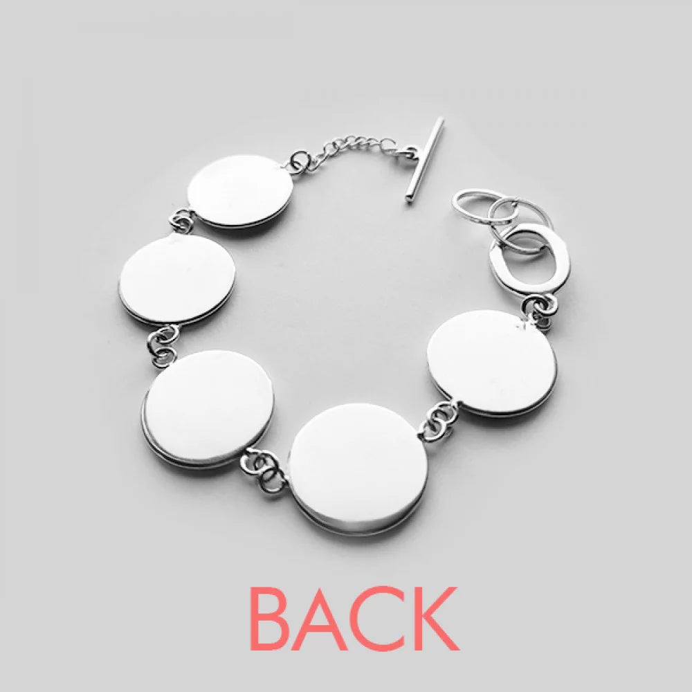 Famous Poetry Quote Love Like Wine Bracelet Chain Charm Bangle Jewelry