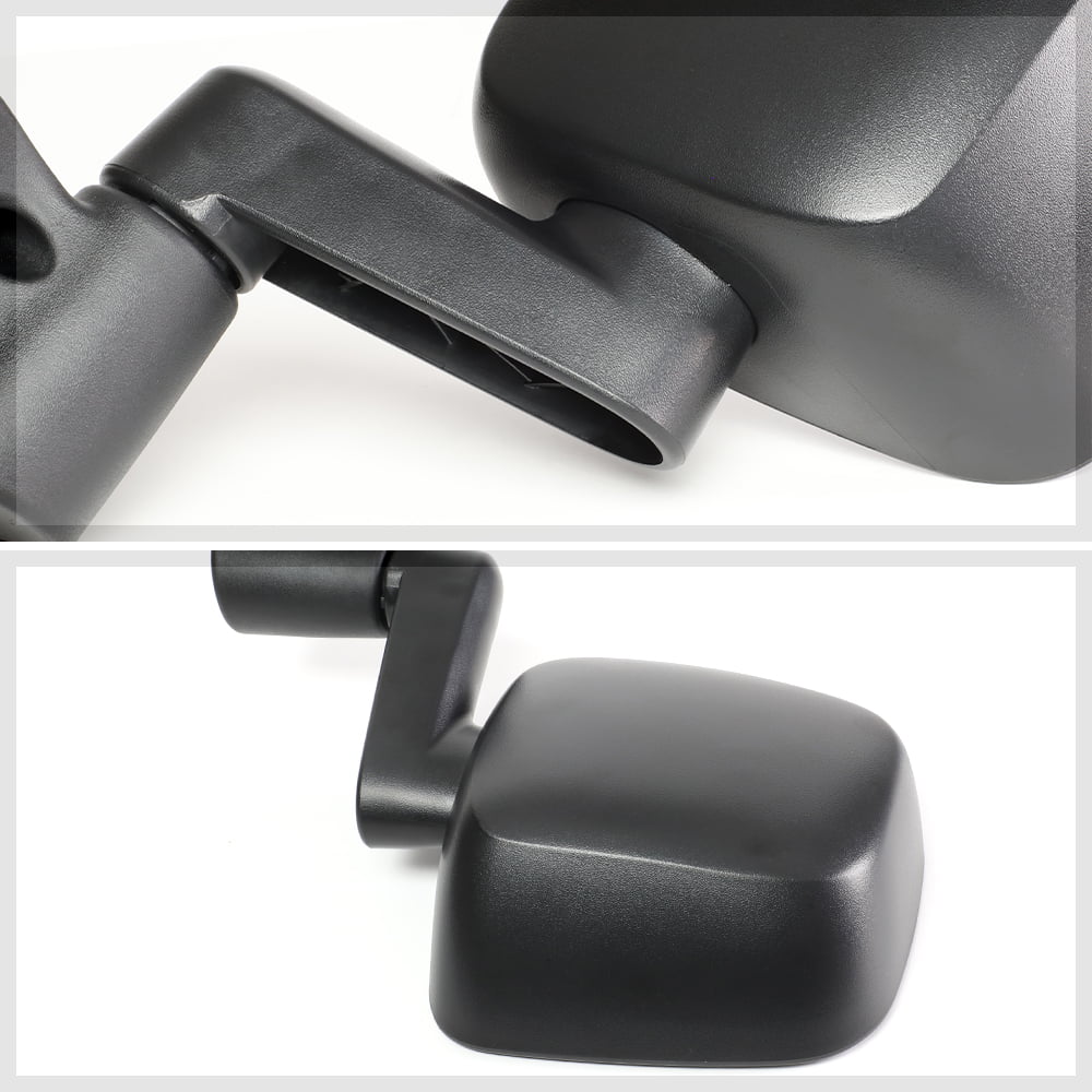 [Left] Driver Side Manual Foldable OE Replacement Mirror for 03-06 Jeep Wrangler 04 05 Fits select: 2003-2006 JEEP WRANGLER / TJ
