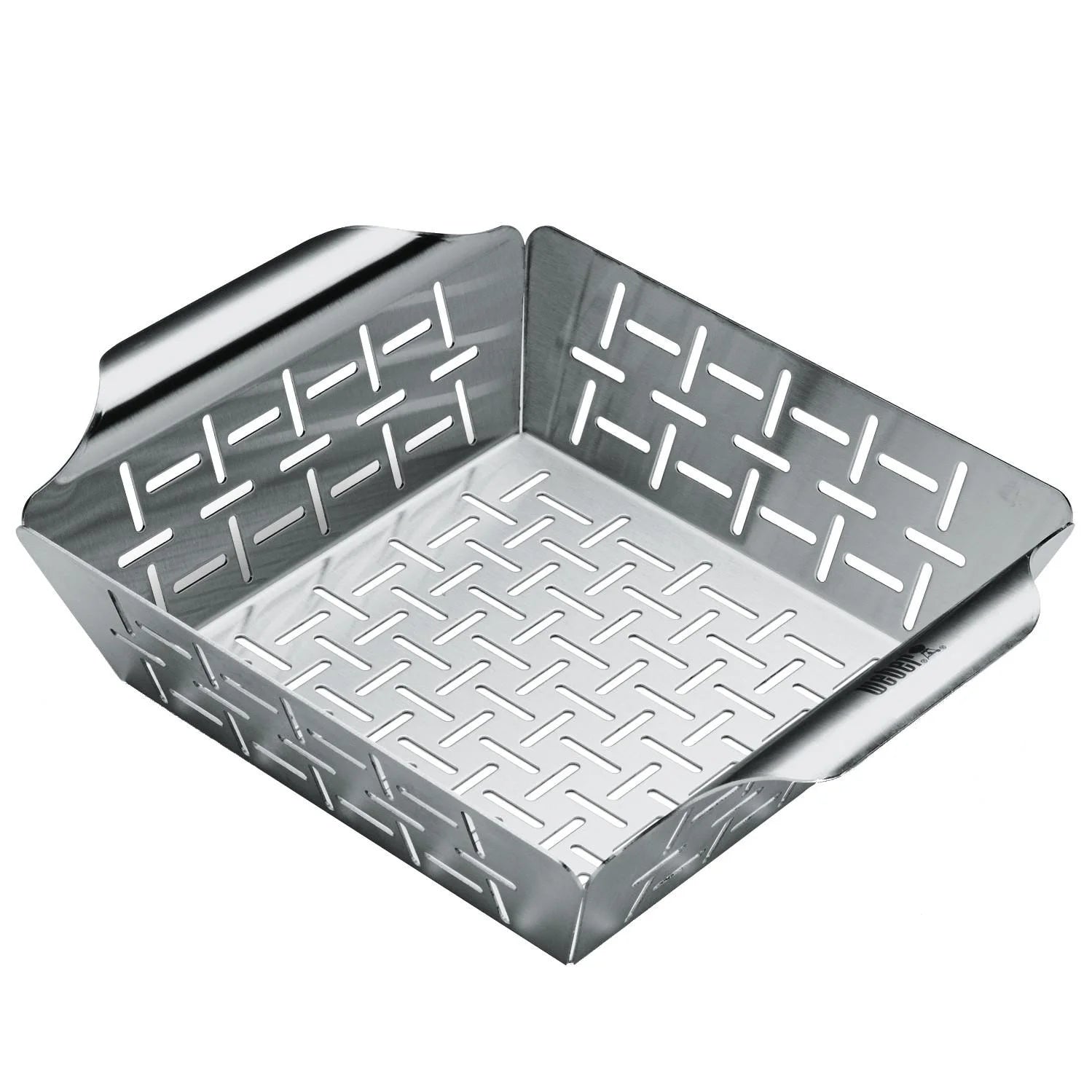 Weber 6481 Deluxe Small Rust-resistant Metal Vegetable Grill Basket