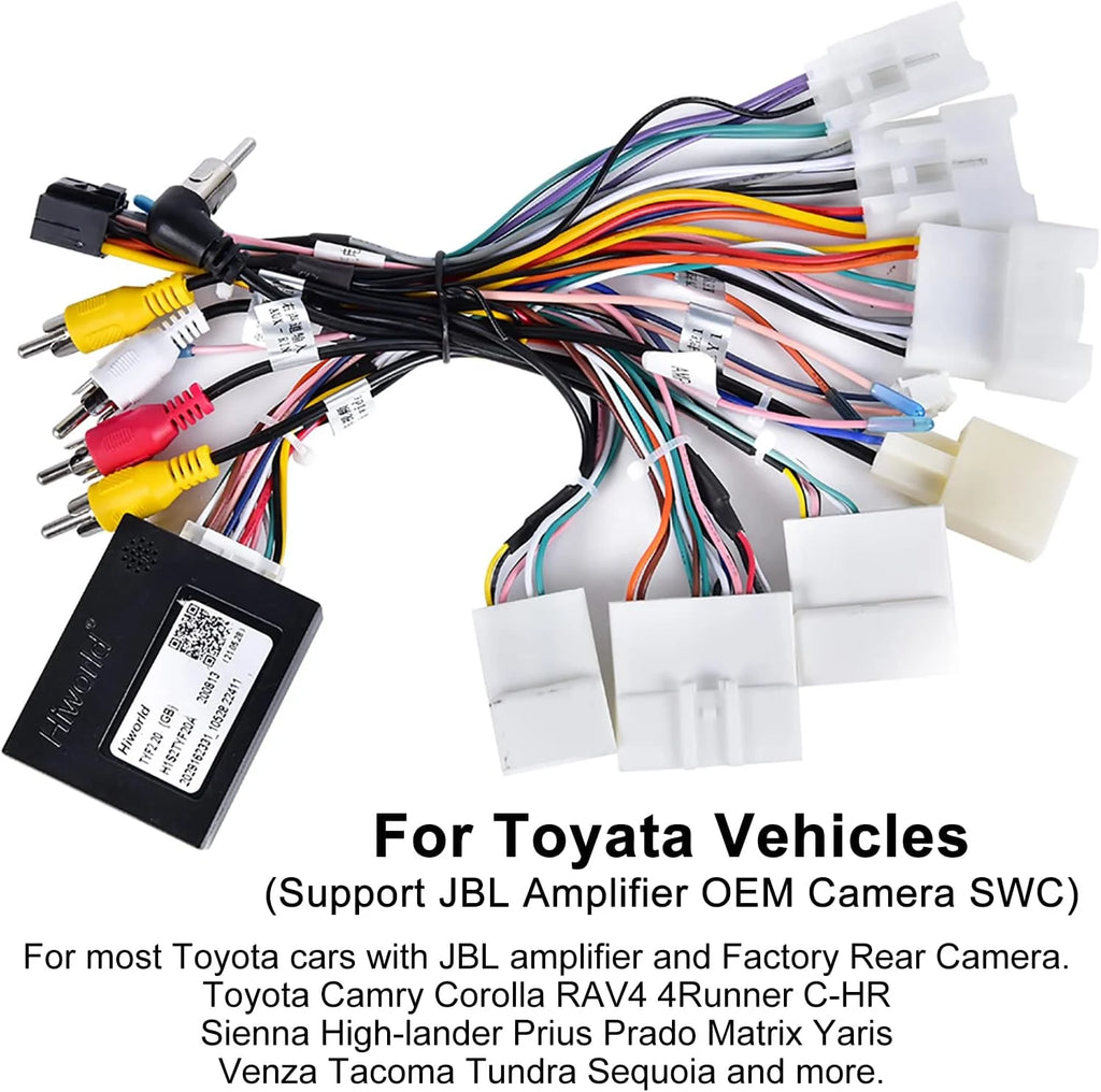THONZER For Toyota Camry 2000-2006, 9 Inch Touchscreen Radio Built in Wireless Carplay and Andriod Auto with Mirror Link, WiFi, GPS, Dual USB + Rear View Camera 2+32G Android Car Stereo