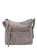 Violet Ray Female Handbag Livvy Multi Zip Crossbody