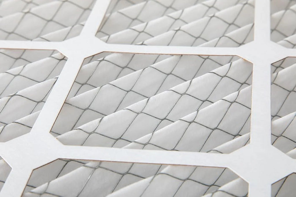 6 Pack of 12x24x1 MERV 10 Pleated Air Filters by Glasfloss. Actual Size: 11-3/8 x 23-3/8 x 7/8