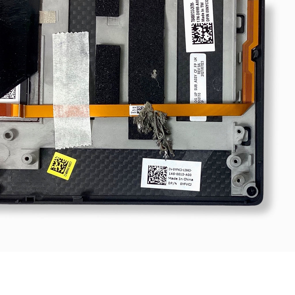 Dell Precision 5530 2-in-1 Touchpad Palmrest Spanish Keyboard Assembly YFVCJ - New