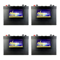 Crown Replacement Battery for Trojan T1275 150 AH Deep Cycle Battery X4