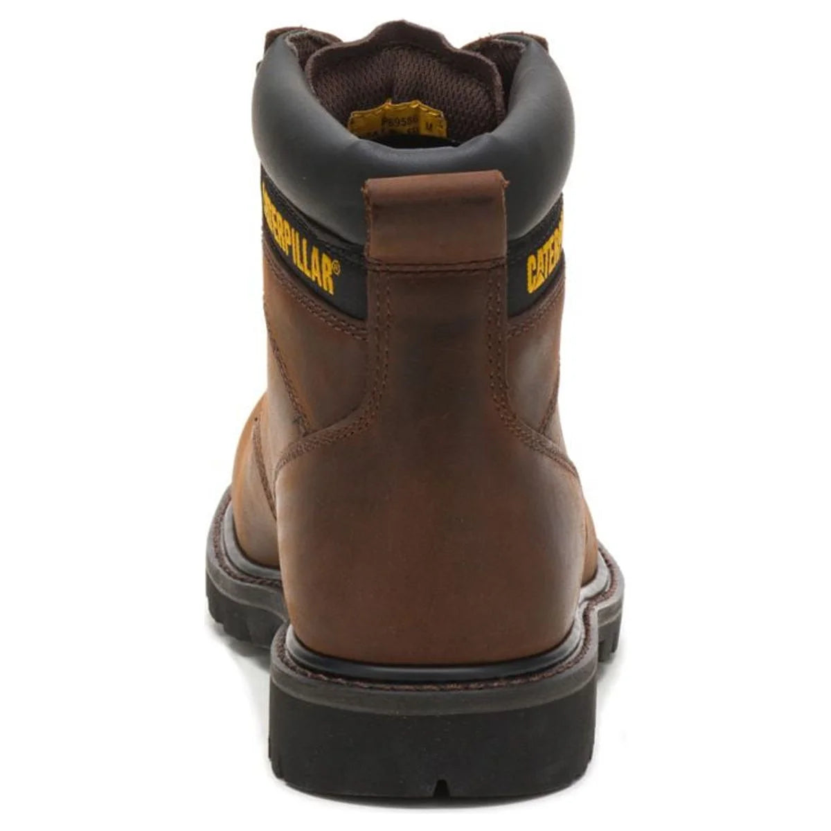 Caterpillar Second Shift Metal Toe Work Boot Men Dark Brown