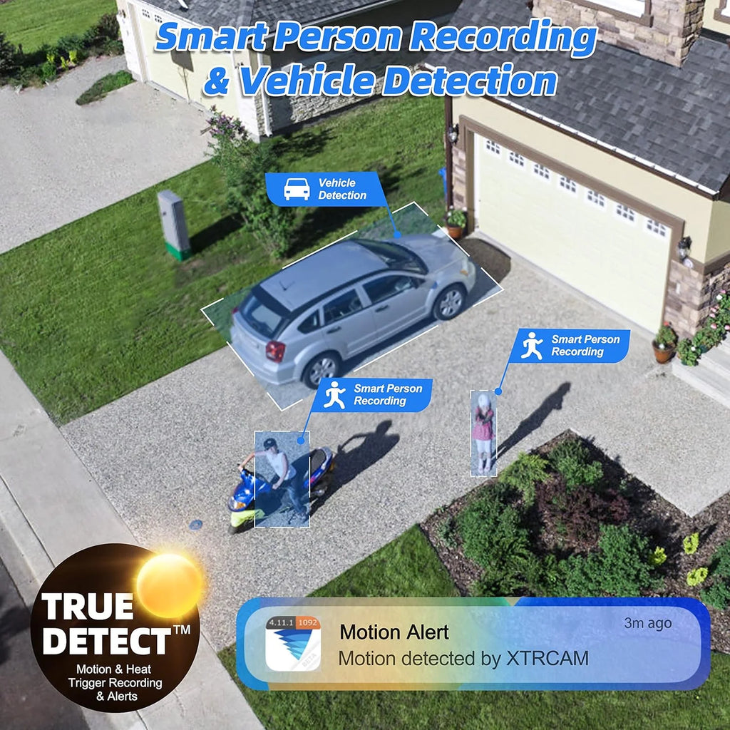 Swann Hardwired Indoor and Outdoor Smart-Enabled DVR Security Camera System