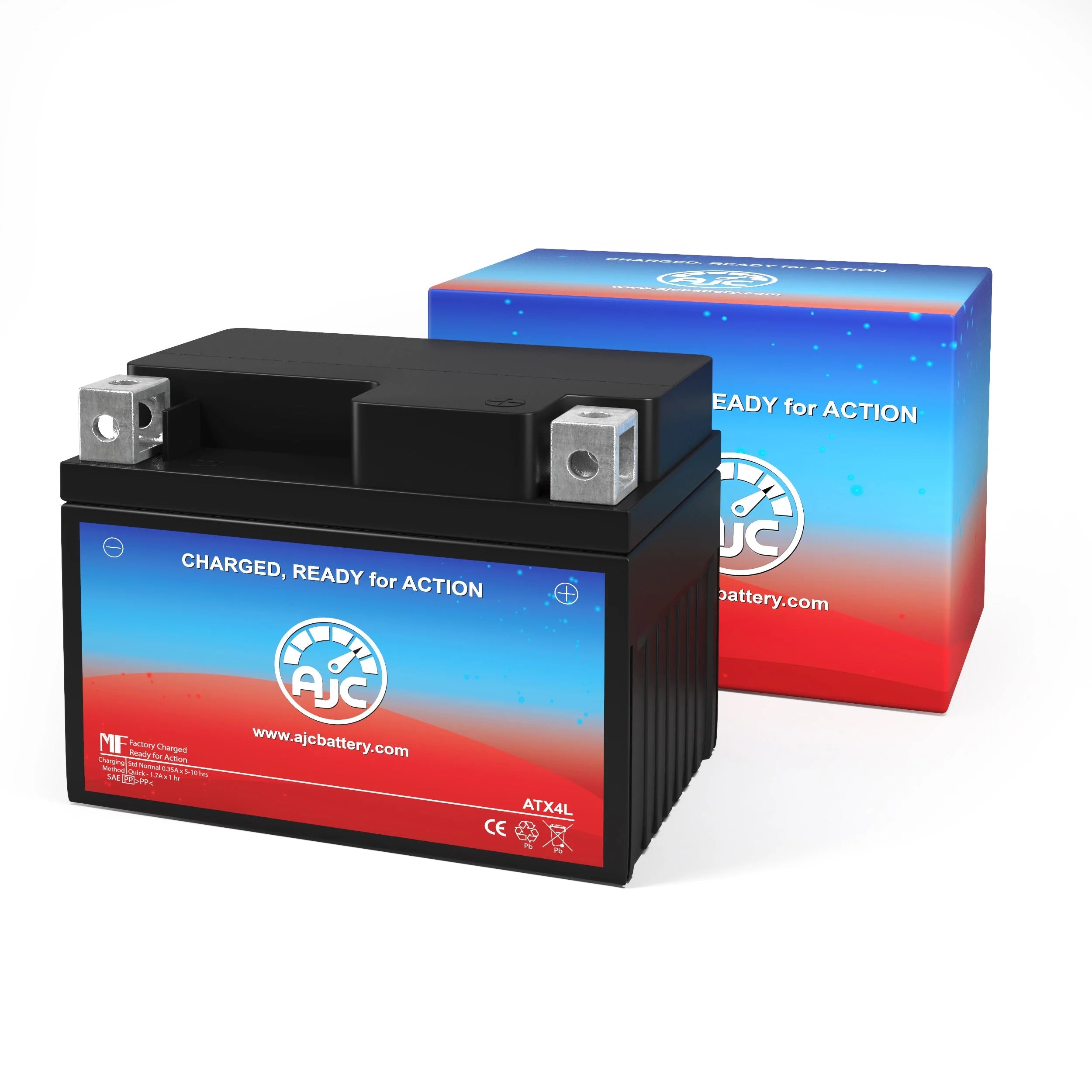 AJC Battery Compatible with Bombardier Skandic Wt 600 594CC Snowmobile Replacement Battery (2008)