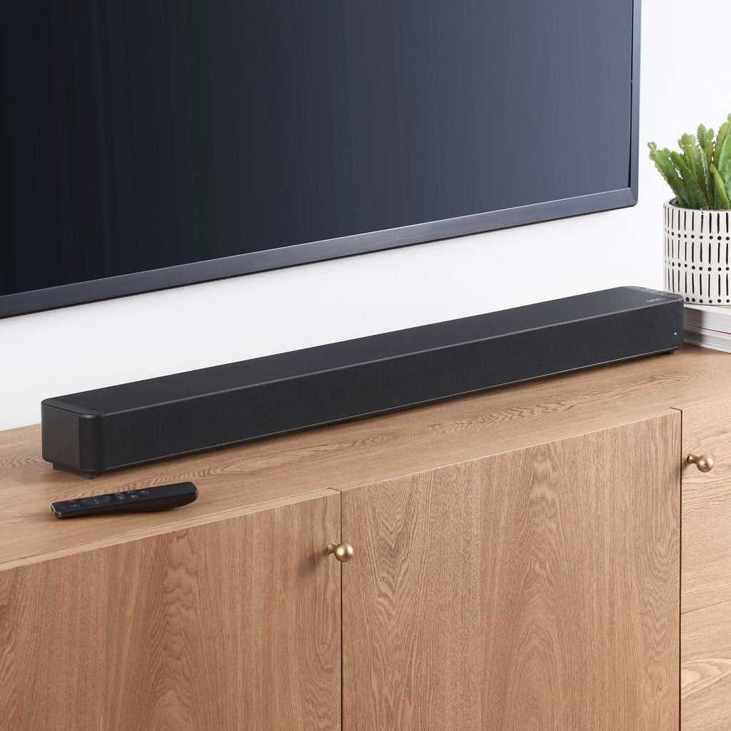 Restored Onn. 100043851 2.1 Soundbar System with 2 Speakers and Builtin Subwoofer, 36" (Refurbished)