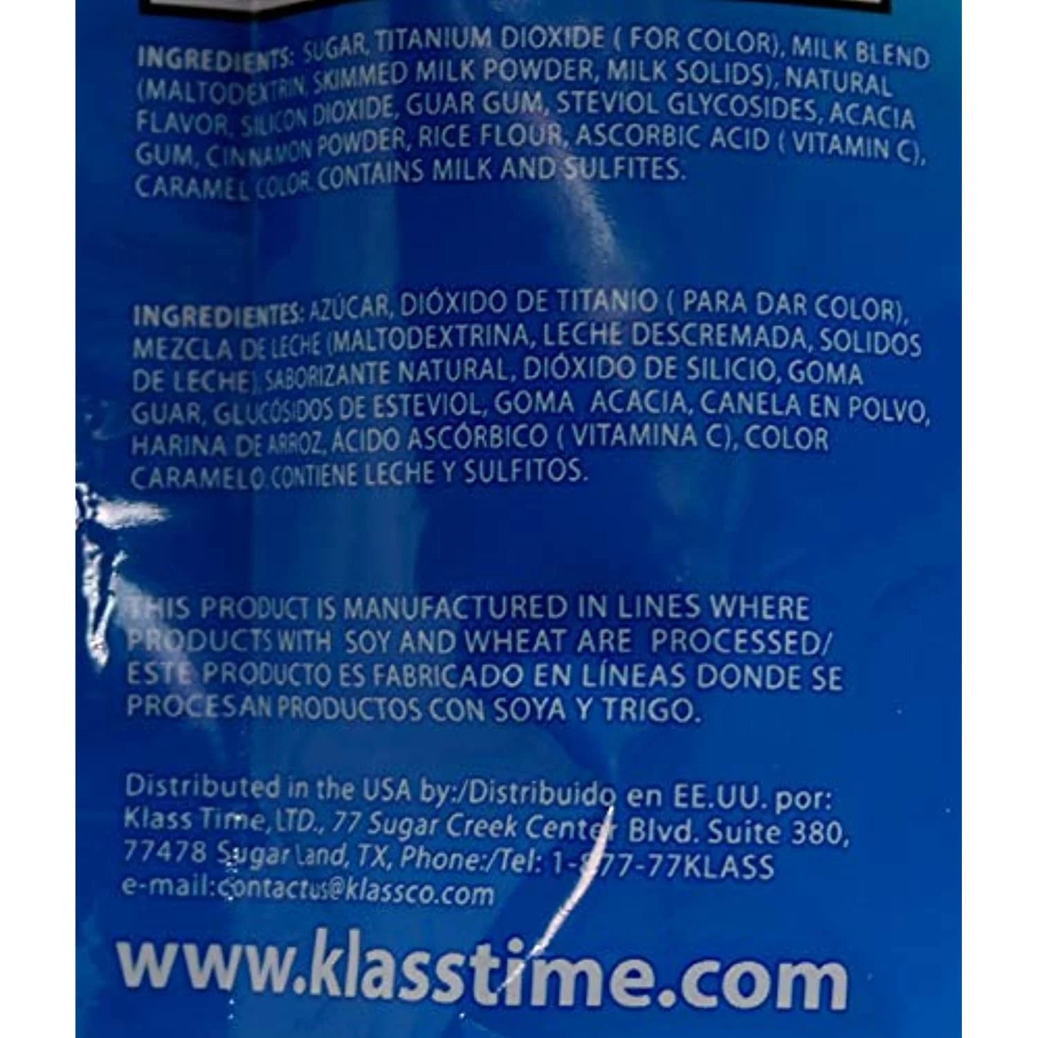 Klass Aguas Frescas Horchata Rice And Cinnamon Sweetened Instant Drink Mix, 14.1 Oz (6)