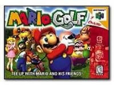 Mario Golf - Nintendo 64 - game cartridge - English
