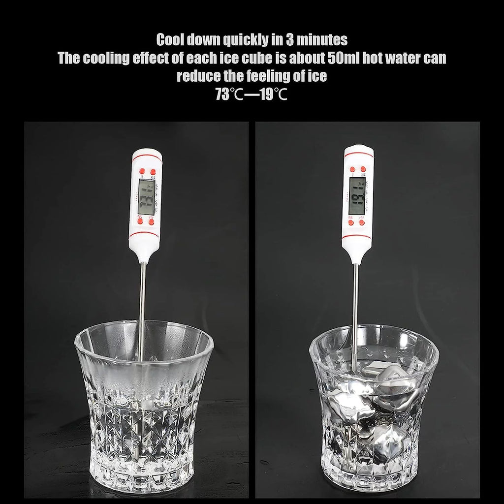 Corrosion-free Metal Whisky Stones Metal Ice Cube Reusable Chilling Rocks Cooling for Scotch Whisky Wine Gin Tonic Drinks Party Men Women(Size:16 Pieces,Color:Square)