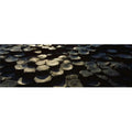High Angle View of Basalt Rocks Giants Causeway County Antrim Northern Ireland Poster Print by The Irish Image Collection, 44 x 14 - Large