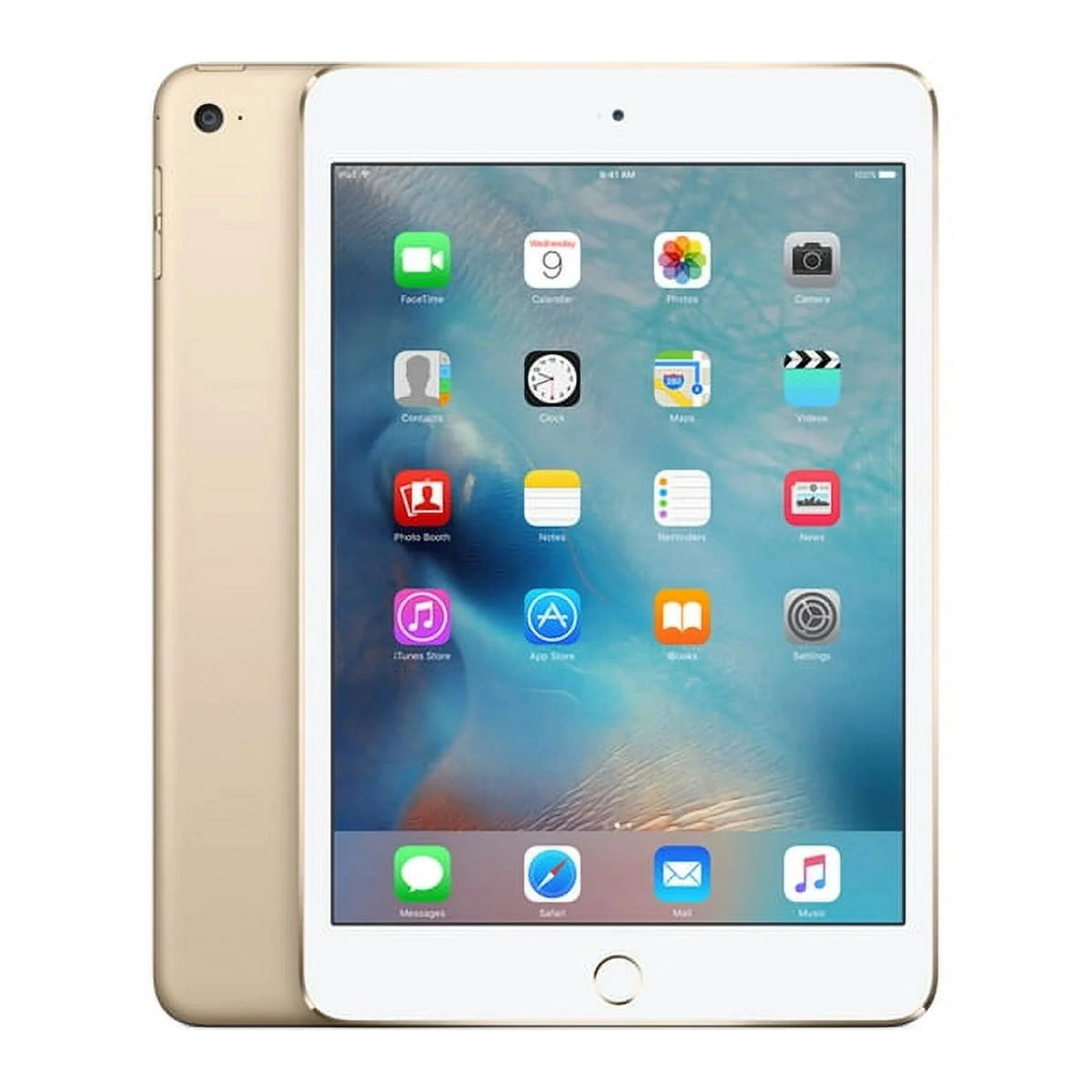 Restored Apple Ipad Mini 4th. Gen - 9.7" Apple A8 Dual-Core 2GB RAM 32GB Storage - Wifi+Cellular Previously Owned