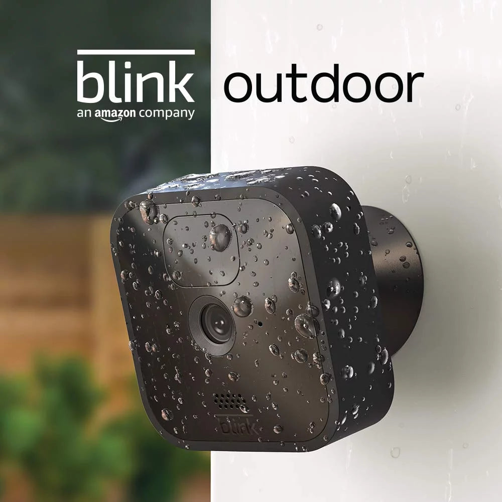 Blink_Security_Camera Outdoor Wireless, Weather Resistant HD Security Camera with 2 Year Battery - 2020 Release (3 Camera Kit)