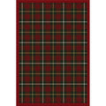 Joy Carpets  Bit O ft. Scotch Tartan Green 3 ft.10 in. x 5 ft.4 in.  WearOn Nylon Machine Tufted- Cut Pile Whimsy Rug