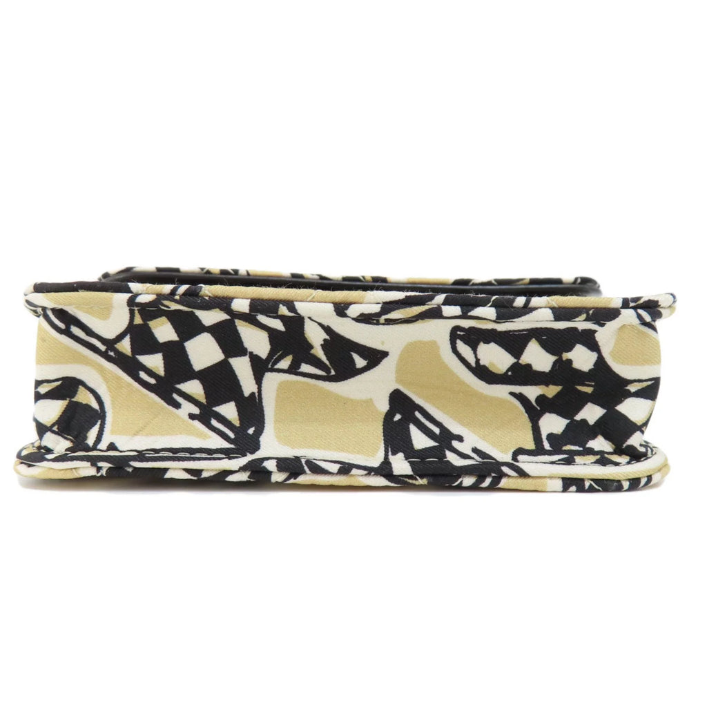 Previously Owned Chanel Chain Shoulder Coco Mark Bag Cotton Female CHANEL (Good)