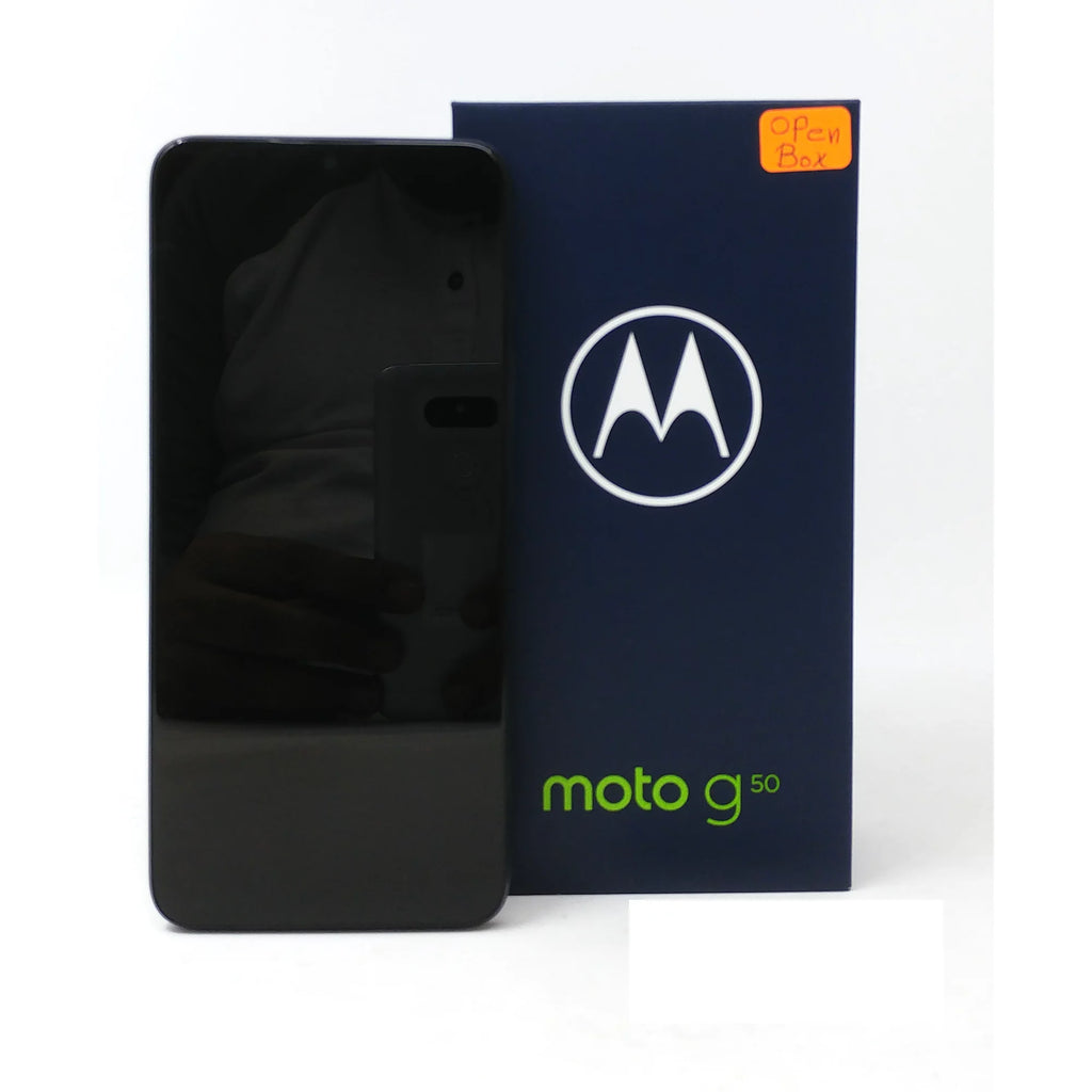Motorola Moto G50 XT2137-1 5G 128GB Dual SIM Factory Unlocked 6.5" 4GB RAM Phone - Alloy Grey - OB