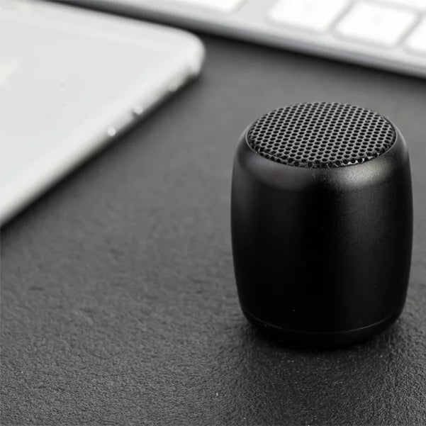 Mini Wireless Speaker For Verve Connect, ZMax 11 - Remote Shutter with Mic Audio Multimedia Rechargeable Black for Consumer Cellular Verve Connect, ZMax 11