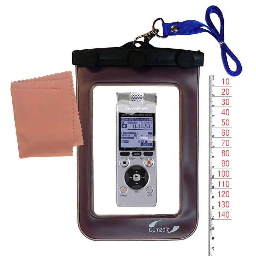 Gomadic Clean and Dry Waterproof Protective Case Suitablefor the Olympus DM-620 to use Underwater