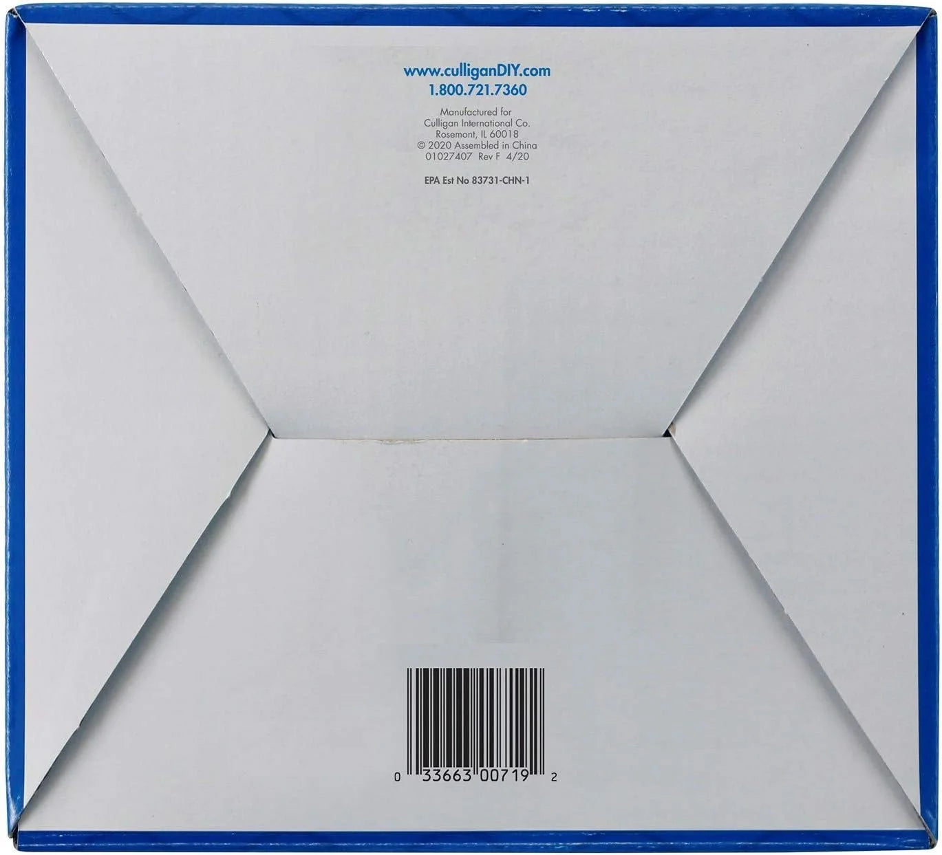 Culligan US-3UF-R Under-Sink Drinking Water Filter Replacement Cartridge, 2 Count Pack of 1, White