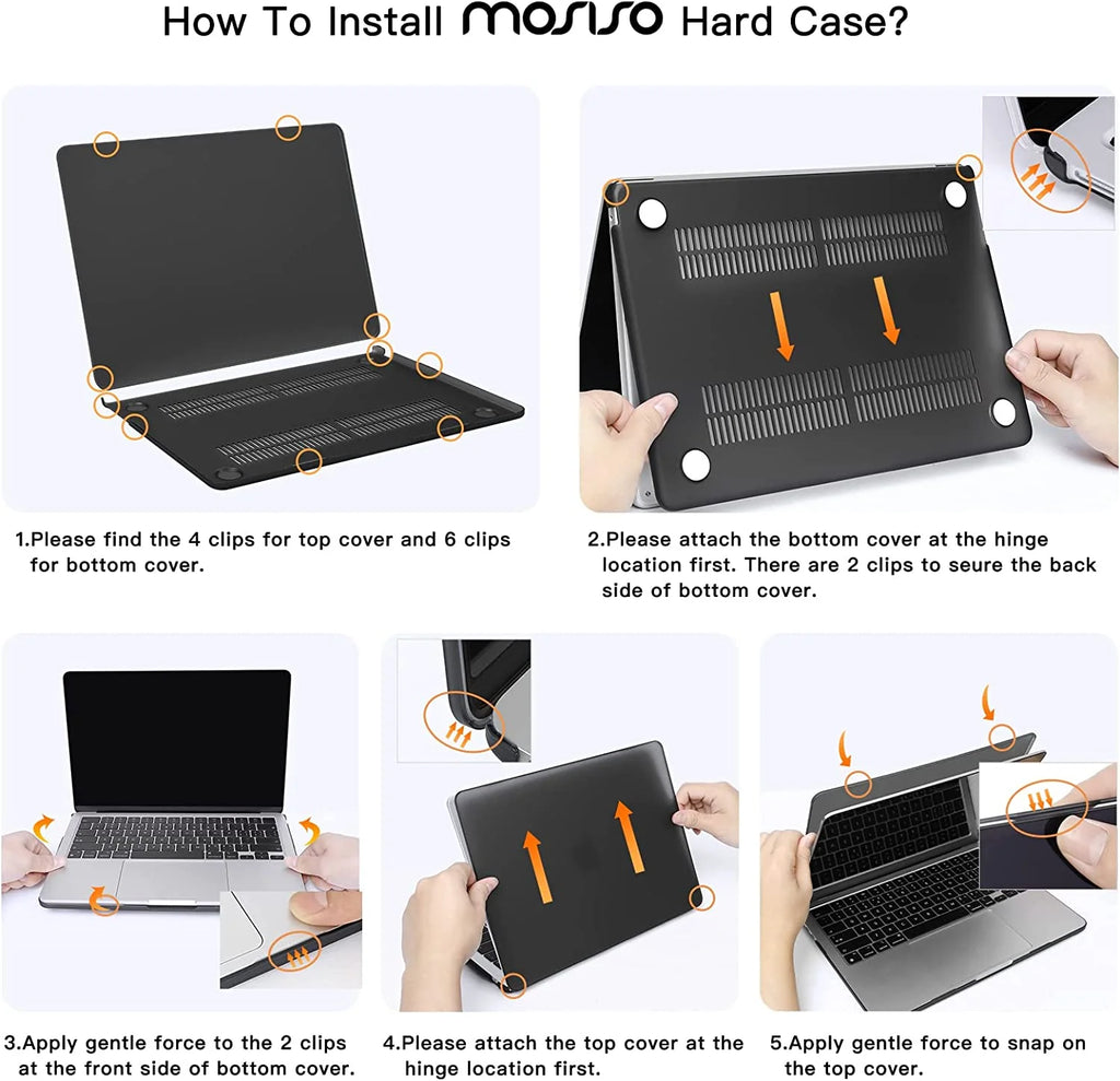Compatible with MacBook Air 13.6 inch Case 2022 2023 Release A2681 M2 Chip Touch ID, Hard Shell