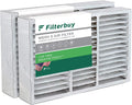 Filterbuy 15.75x27.63x3.50 MERV 8 Pleated HVAC AC Furnace Air Filters for Aprilaire Space-Gard 104/2140 (2-Pack)