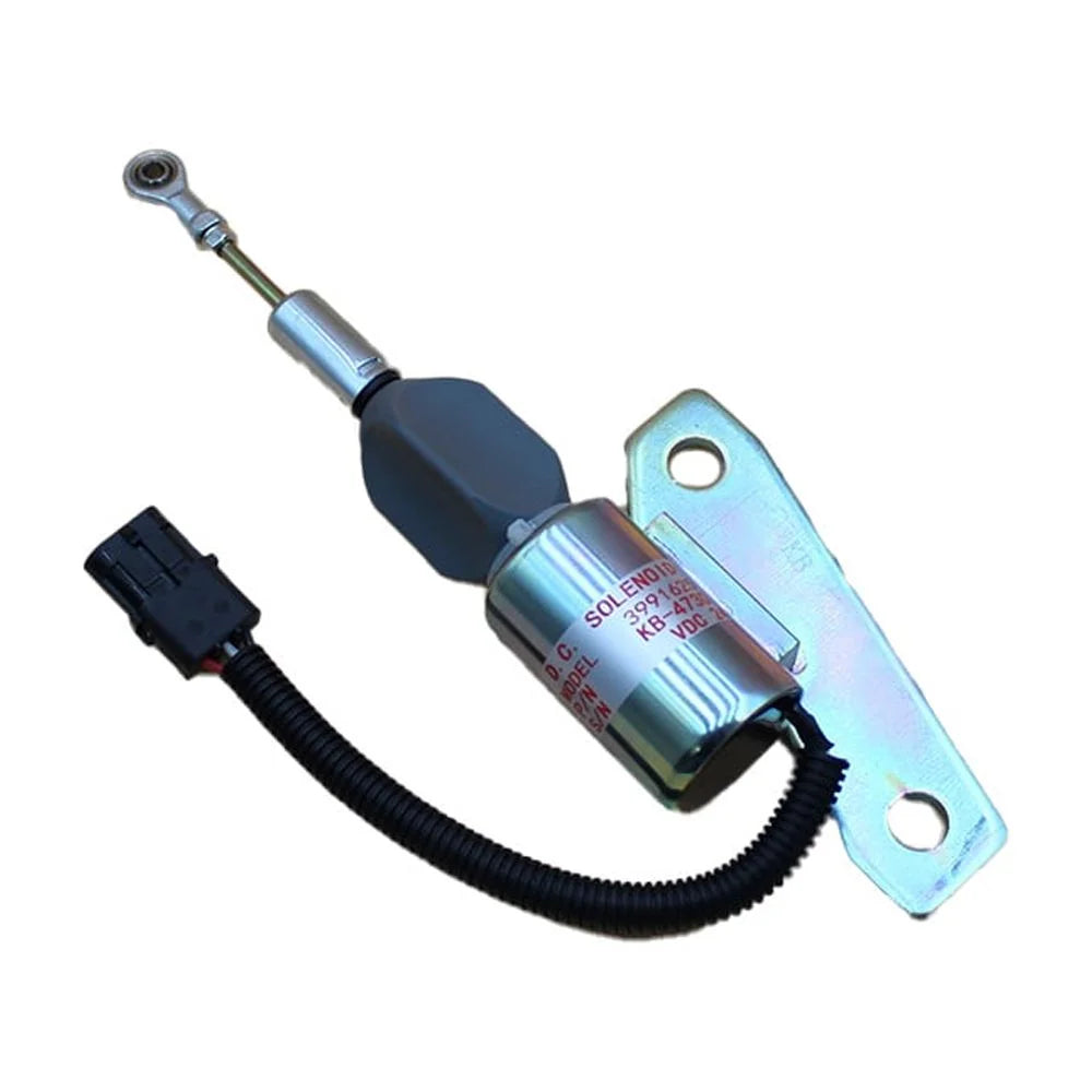 RAParts One New Fuel Shutoff Solenoid Fits Hyundai Excavator R200-5 R225-7 335-7