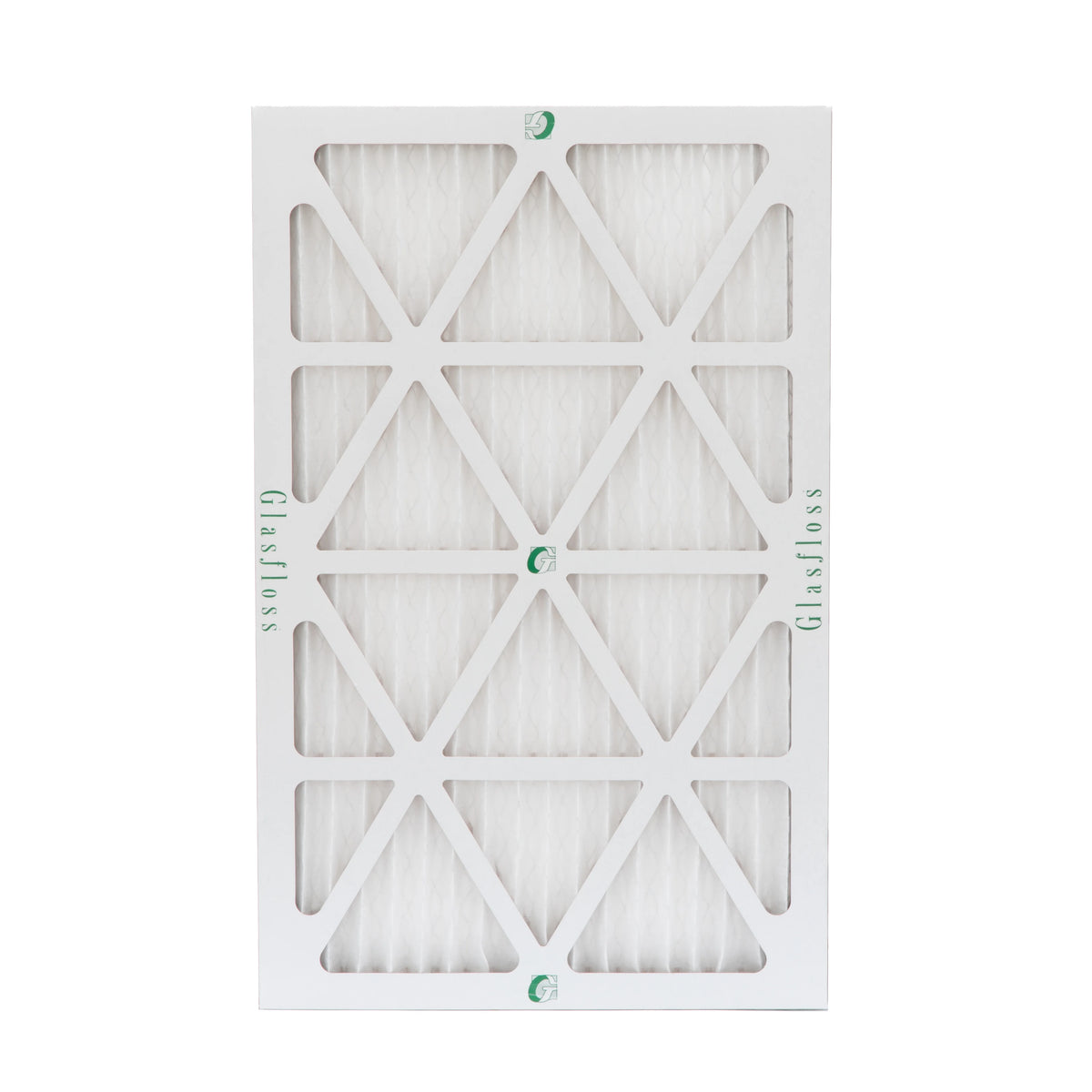 12 Pack of 10x24x1 MERV 10 Pleated Air Filters by Glasfloss. Actual Size: 9-1/2 x 23-1/2 x 7/8