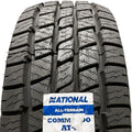 1 National Commando AT4S 245/75R16 111T Fits: 2015 Toyota Tacoma TRD Pro, 1996-2002 Chevrolet Tahoe LT