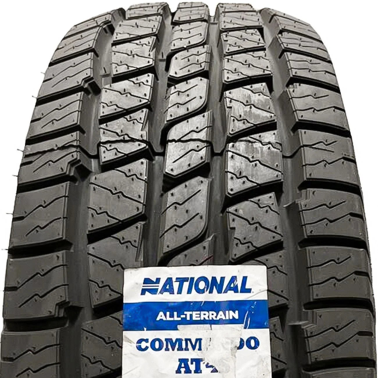 1 National Commando AT4S 245/75R16 111T Fits: 2015 Toyota Tacoma TRD Pro, 1996-2002 Chevrolet Tahoe LT