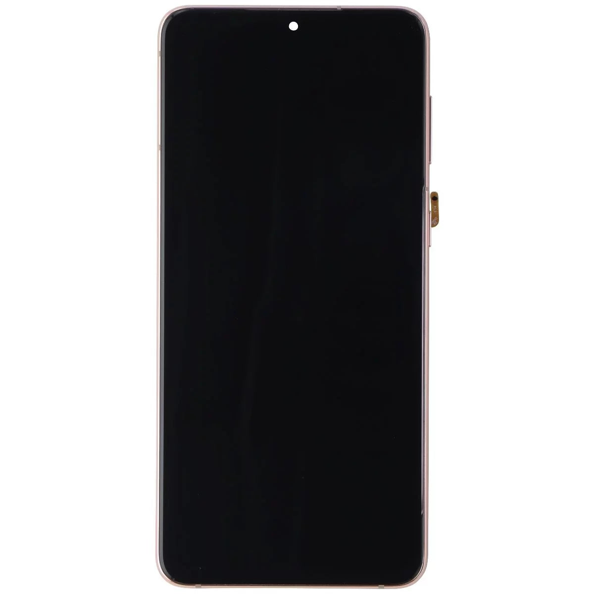 Secondhand OLED Assembly with Frame for Samsung Galaxy (S21+) 5G - Phantom Violet / Gold (Refurbished: Good)