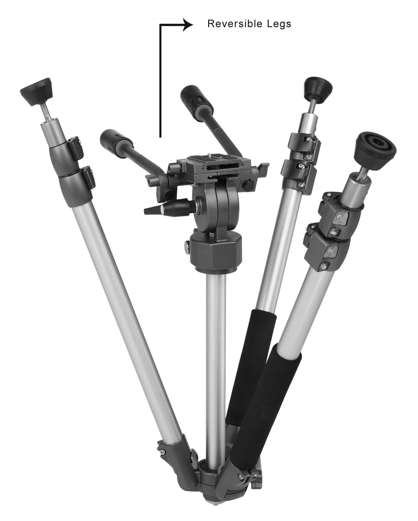 Heavy Duty Remote Controlled Dual Handle Aluminum 67 Tripod (Stronger Alternative To Sony VCT-60AV, VCT-80AV)