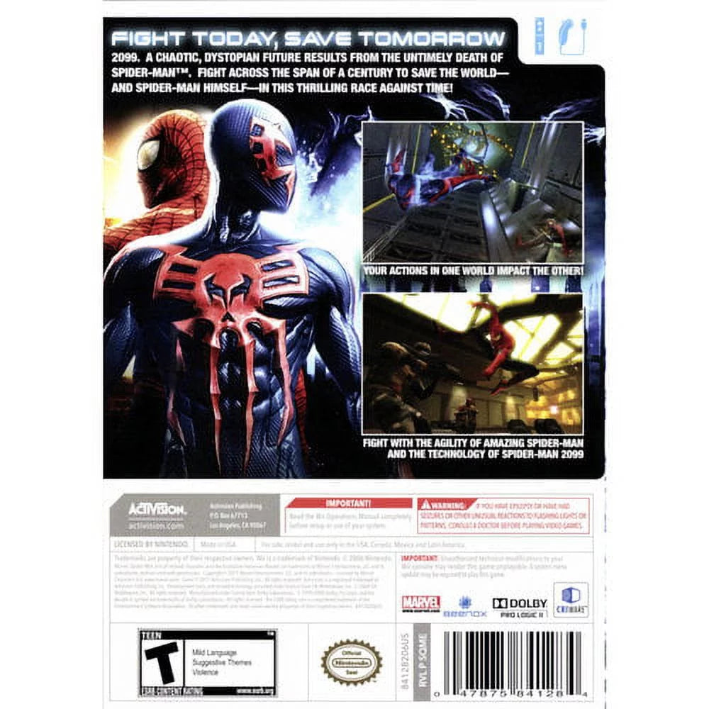 Spider-Man: Edge of Time (Wii)