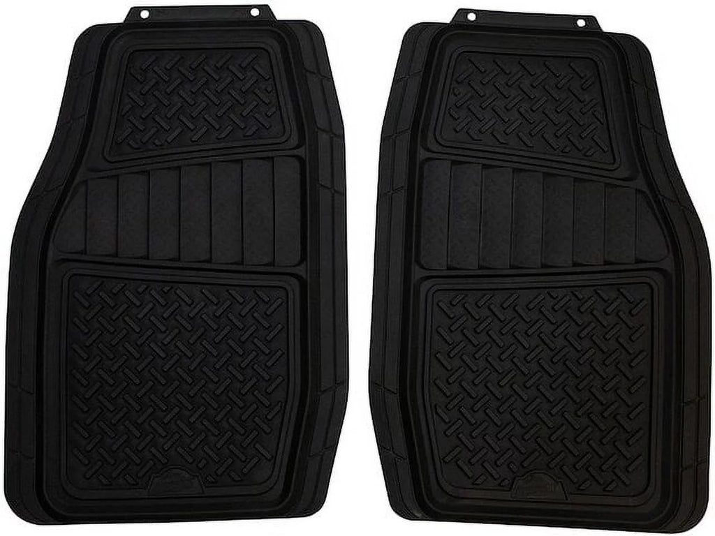 Floor Mat Set 2 Piece - Compatible with 1998 - 2018 Subaru Forester 1999 2000 2001 2002 2003 2004 2005 2006 2007 2008 2009 2010 2011 2012 2013 2014 2015 2016 2017
