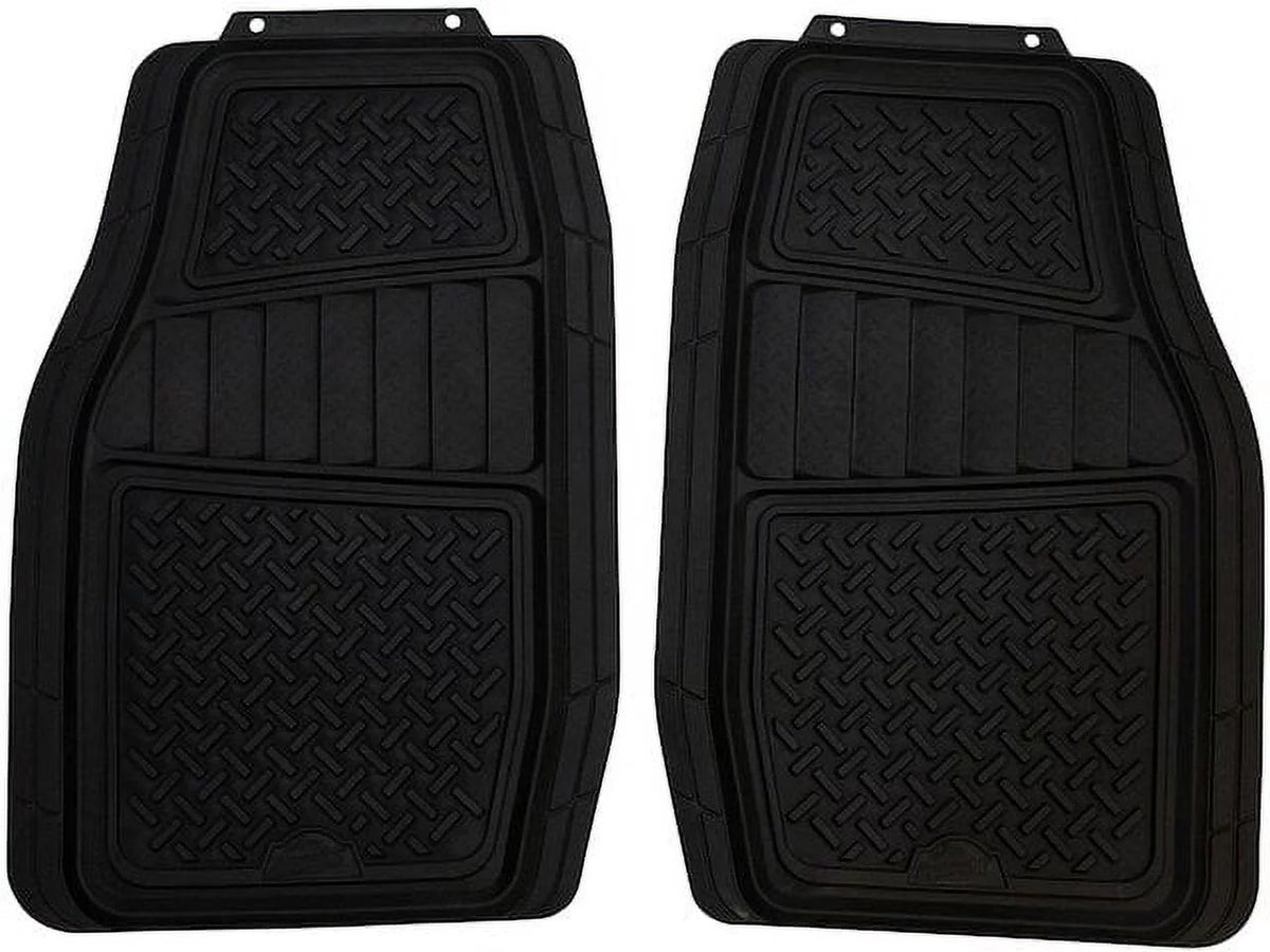 Floor Mat Set 2 Piece - Compatible with 1998 - 2018 Subaru Forester 1999 2000 2001 2002 2003 2004 2005 2006 2007 2008 2009 2010 2011 2012 2013 2014 2015 2016 2017