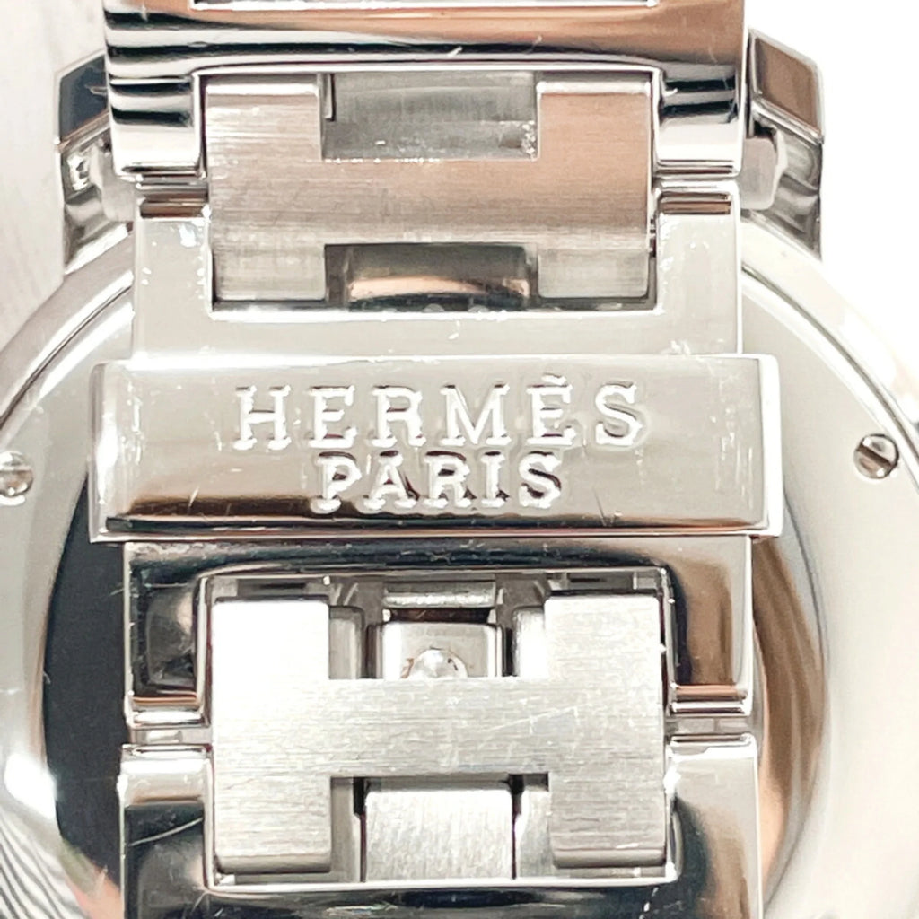 Secondhand Hermes Clipper Watch Rust-resistant Alloy HERMES CL1.810 Men's Silver (Good)