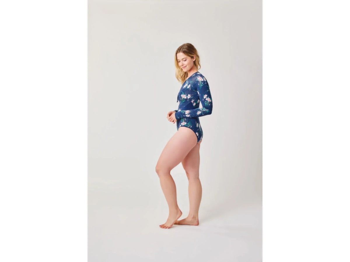 Carve Designs LS All Day Onesie - For Her, Bouquet, Small