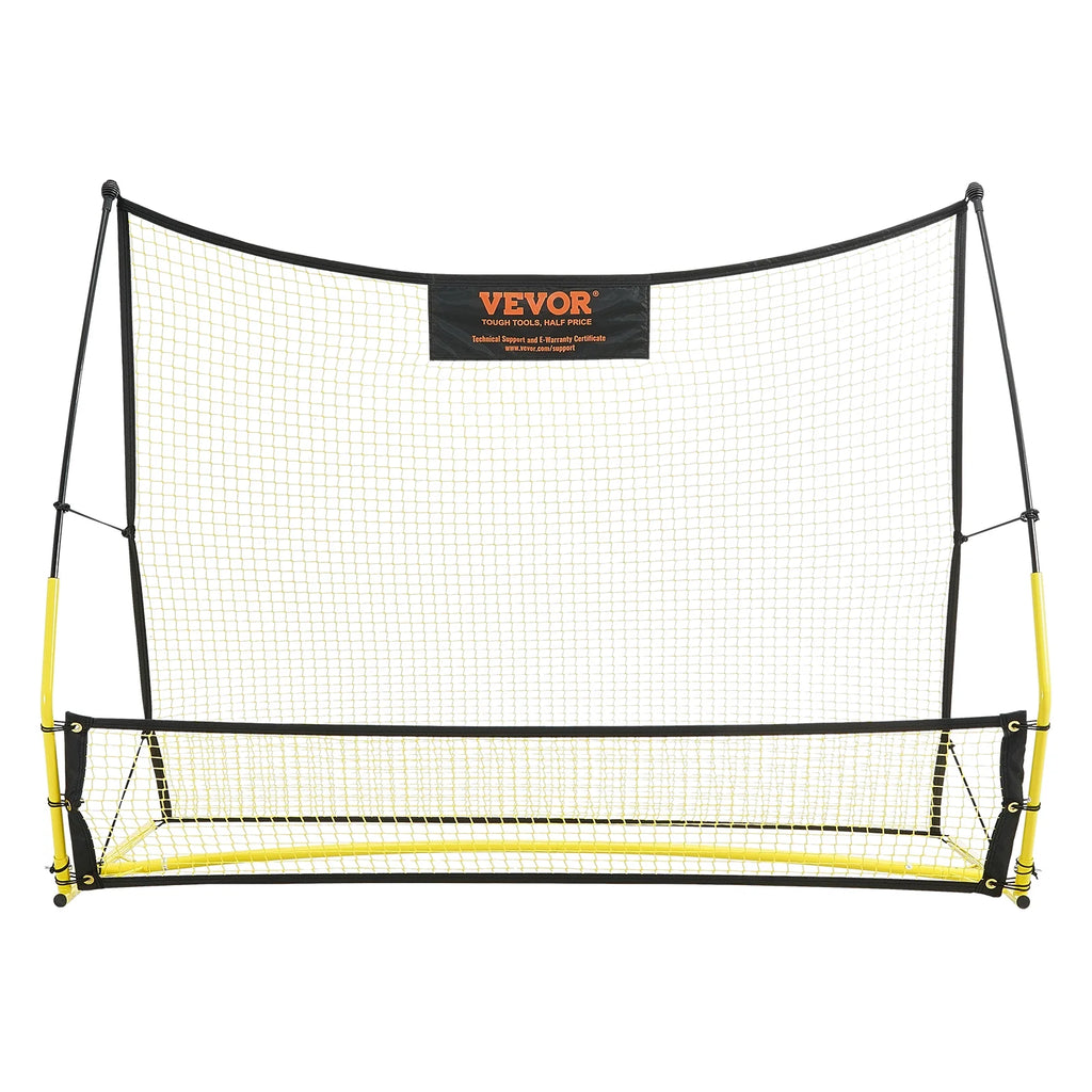 BENTISM 71"x40" Soccer Trainer 2-IN-1 Portable Soccer Rebounder Net Portable Bag